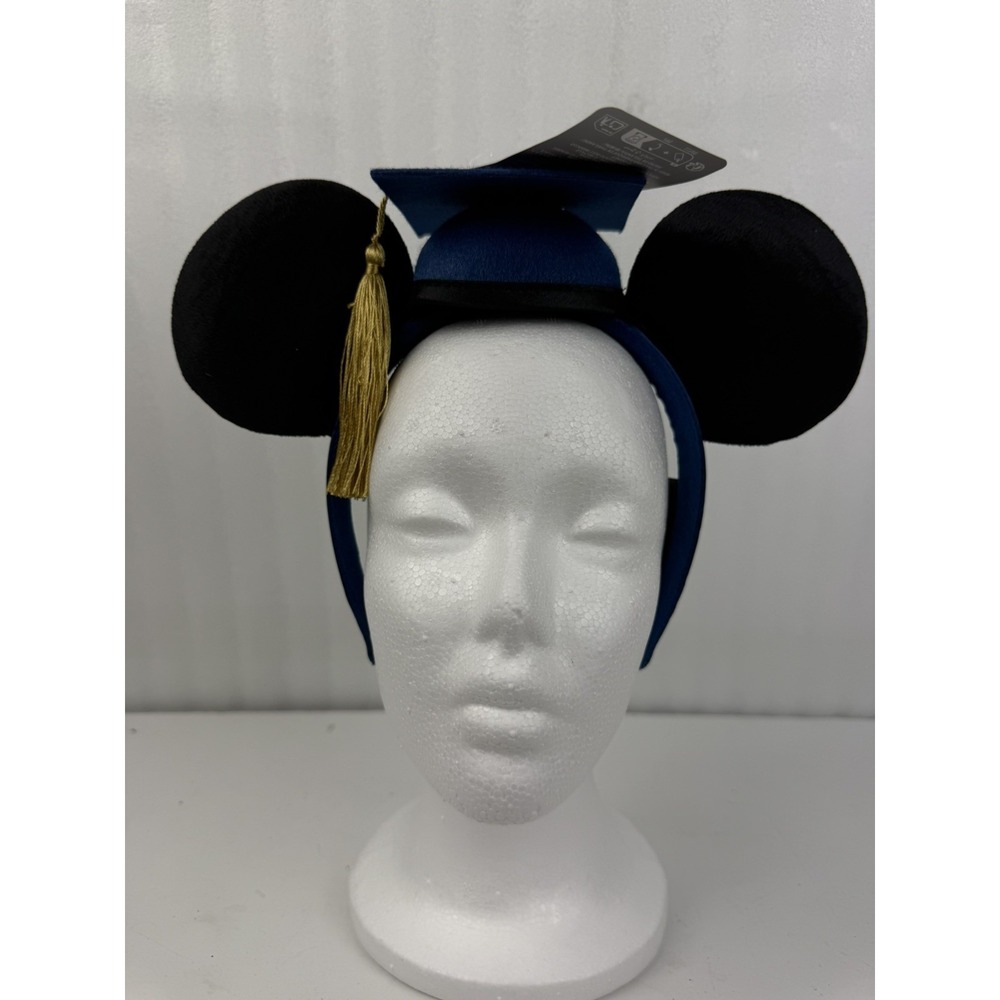 Disney Parks Class of 2025 Graduation Mickey Minnie Ears Headband NEW Cap Tassel